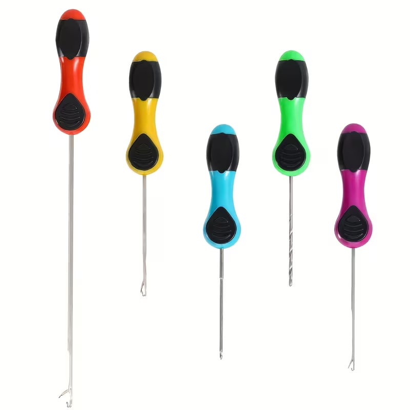 4set Fishing Baiting Needle Carp Fishing Baiting Rig Tool Fishing Needle for Fishing 3