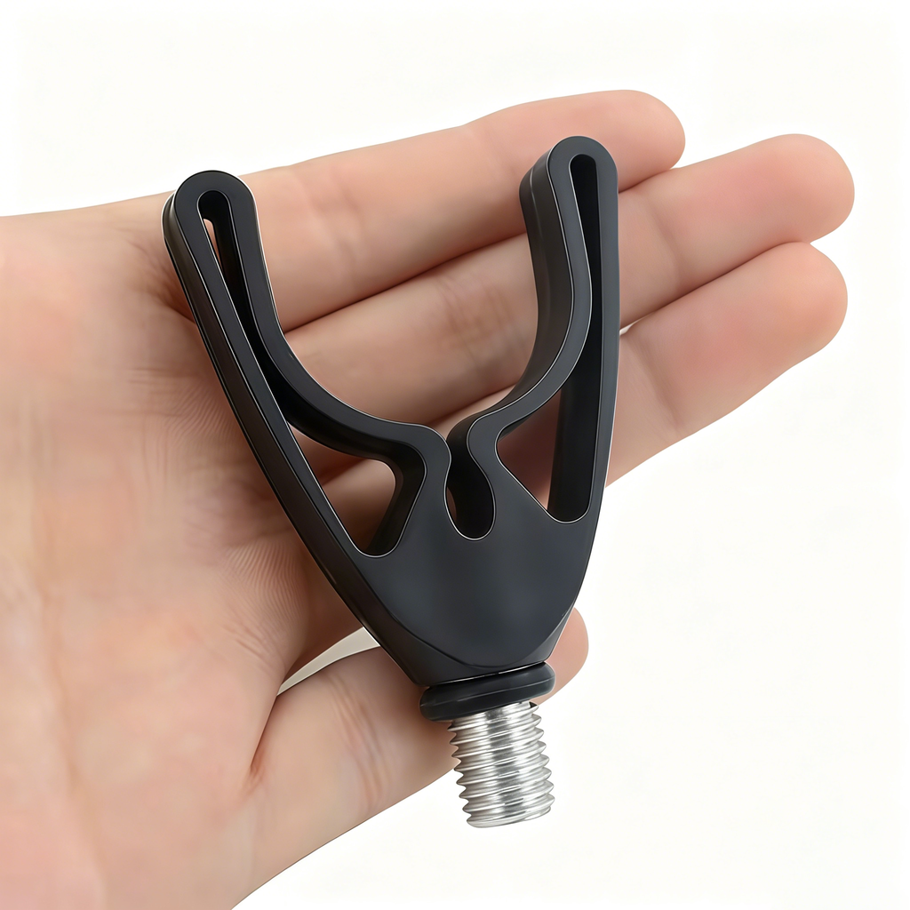 Fishing Rod Rest Head, 8mm Universal Thread, U-Shaped Anti-Slip Rod Holder, Durable Plastic Bracket Head for Carp Fishing, Feeder Rod, Bank Stick, Rod Pod - Lightweight, Easy Install, Multi-Color Available 6